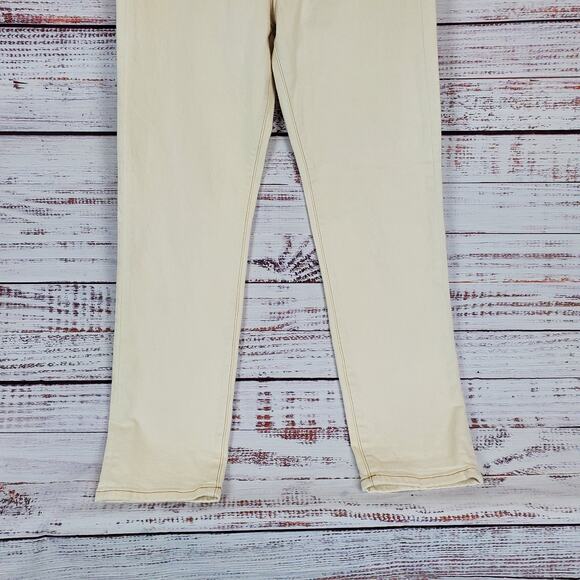 Joe's The Og Straight Ankle Jeans Cream Size 24 Pants Neutral Earthy Minimal NWT - Picture 9 of 16